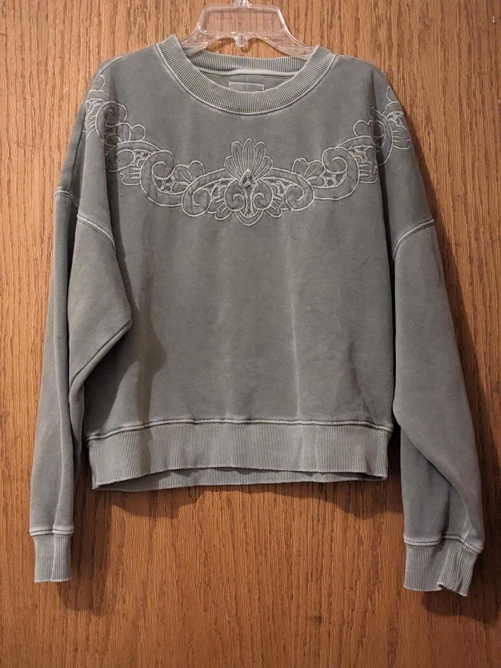 American Eagle Lace Crew Neck